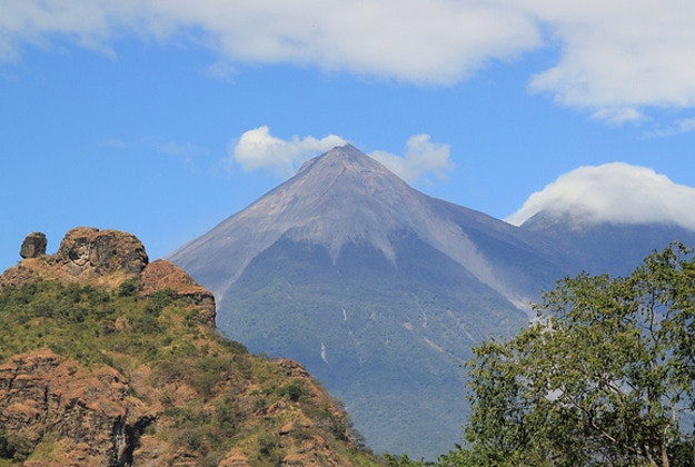 Volcán de Fuego, Guatemala.