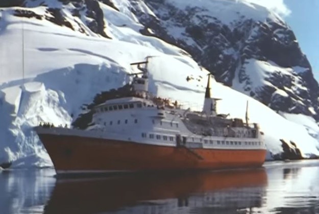 Recently digitized film depicts life aboard Lindblad Explorer on early expeditions and was shot on 16mm in the late 60s.