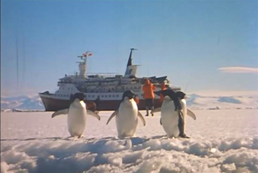 Travel News - antcruise3 Recently digitized film depicts life aboard Lindblad Explorer on early expeditions and was shot on 16mm in the late 60s.