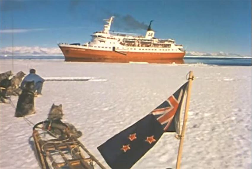 Travel News - antcruise4 Recently digitized film depicts life aboard Lindblad Explorer on early expeditions and was shot on 16mm in the late 60s.