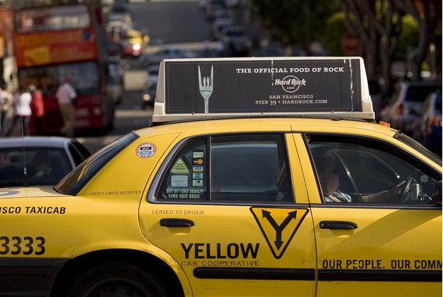 A San Francisco cab company has reportedly filed for bankruptcy. 