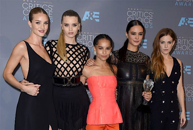 Travel News - mad max Rosie Huntington Whiteley, Abbey-Lee Kershaw, Zoe Kravitz, Courtney Eaton, and Riley Keogh from Mad Max