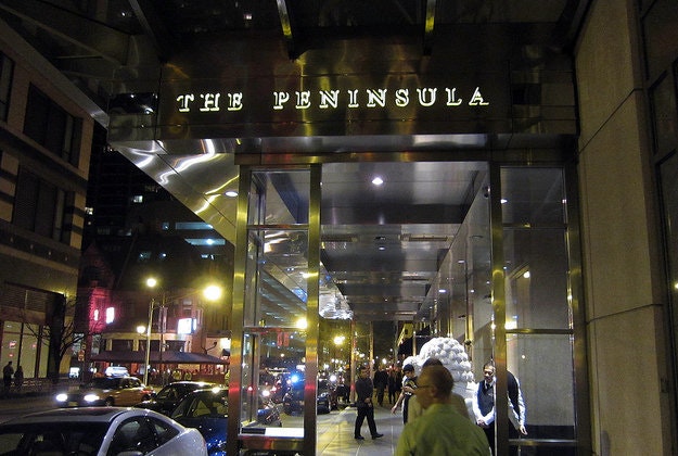 The Peninsula Hotel, Chicago.