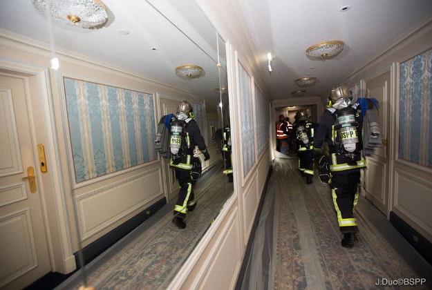 A fire at the Ritz Paris caused damage to the hotel, which is currently undergoing renovations. 