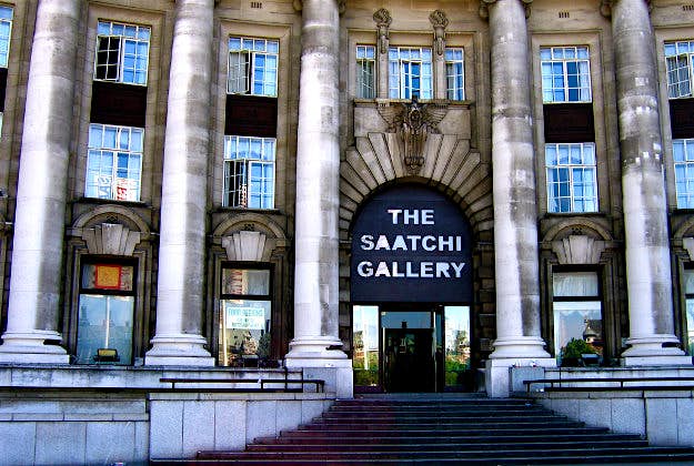 Travel News - saatchi The Saatchi Gallery in London.