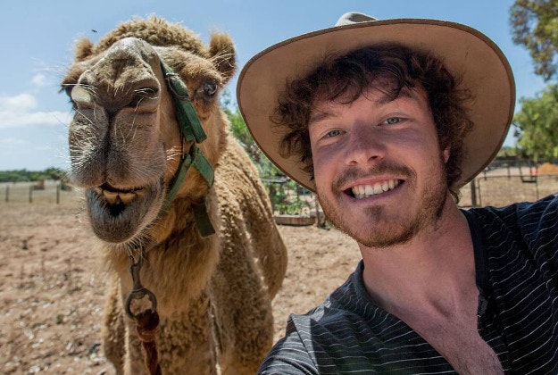 Cameling around in Australia