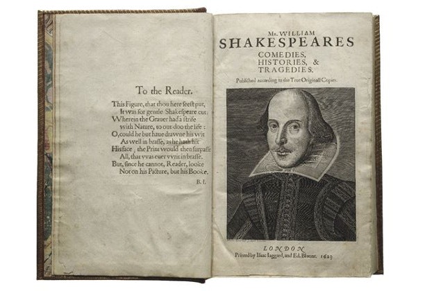 Shakespeare's First Folio will go on a tour to every state in America and Puerto Rico. 