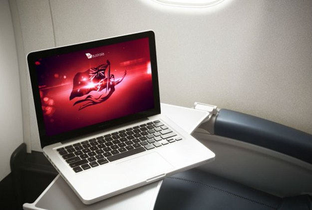 Virgin Australia is giving passengers the option of learning in the sky. 