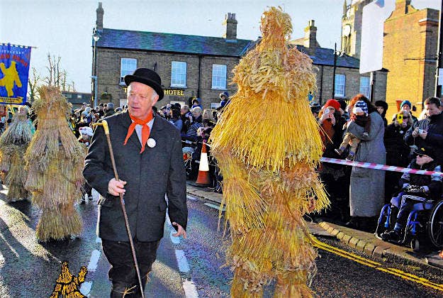 Travel News - whittlesea The straw bear in Whittlesea