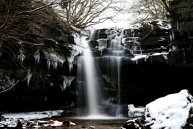 Travel News - Gibsons cave at Bowlees in Teesdale today .....PA Photo Owen Humphreys Gibsons cave at Bowlees in Teesdale, Durham