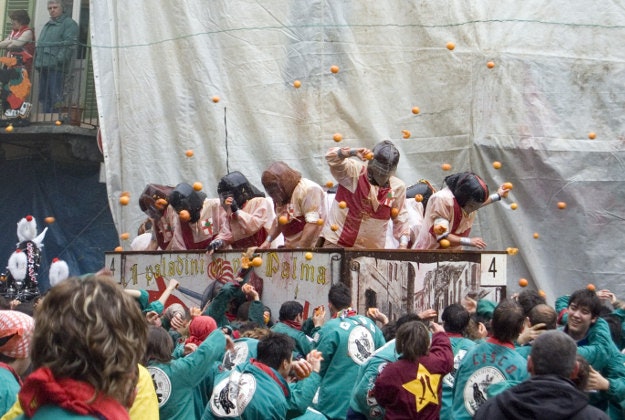 Battle of the Oranges, Ivrea.