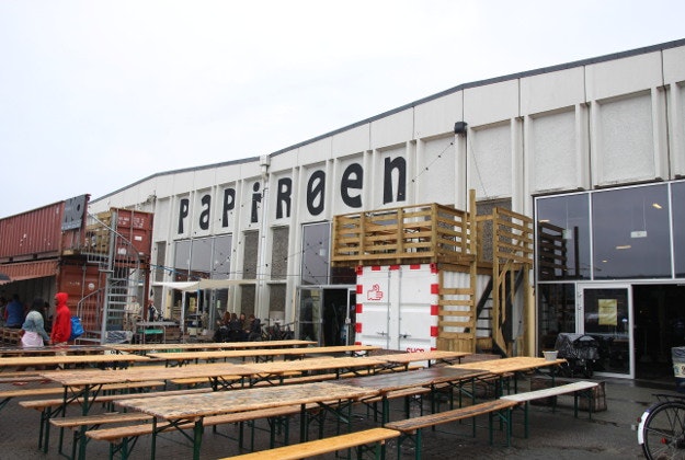 The street food market on Copenhagen's Paper Island.
