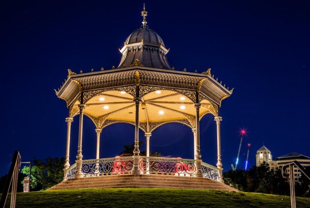Adelaide by night.