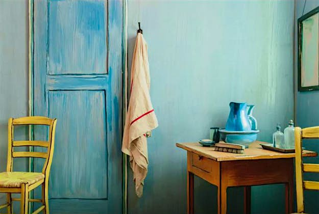 Travel News - airbnb2 The Art Institute of Chicago has created the bedroom featured in Van Gogh's painting Bedroom in Arles and listed it on Airbnb.
