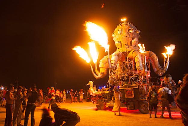 Travel News - burningman2 Burning Man 2012.