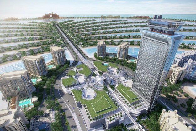 View of the The St. Regis Dubai.