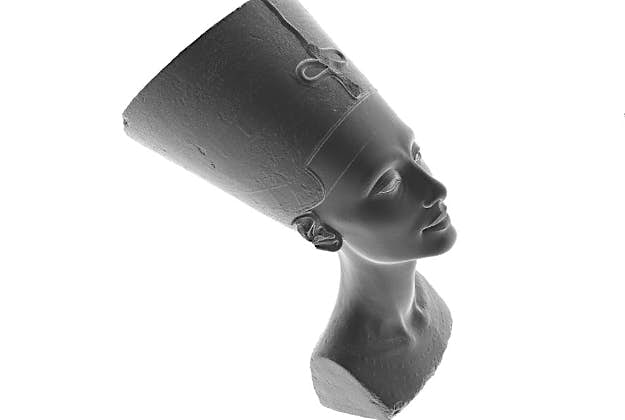 Travel News - nefertiti2 A 3D print of Nefertiti's bust.