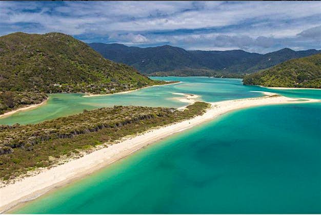 Travel News - new z The beautiful Awaroa beach on New Zealand's South Island