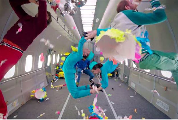 Travel News - okgo The new OK Go music video was filmed in low gravity.