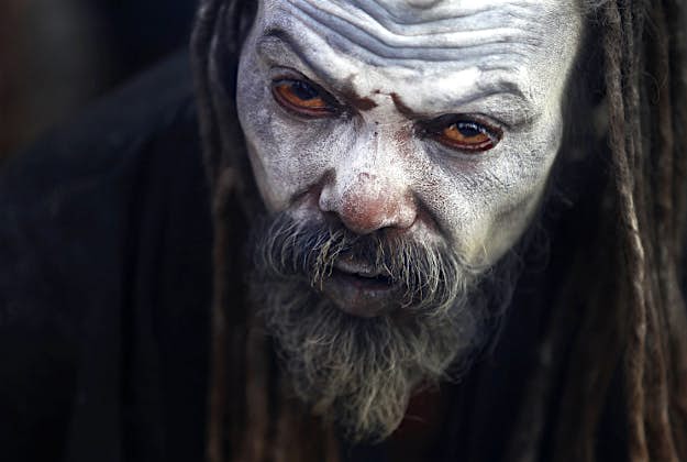 Travel News - 11364291-1 A Hindu holy man waits to receive alms from devotees at the courtyard of the Pashupatinath temple during "Shivaratri" festival in Kathmandu, Nepal, Monday, March 7, 2016. "Shivaratri," or the night of Shiva, is dedicated to the worship of Lord Shiva, the Hindu god of death and destruction.