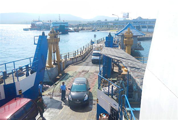 Travel News - Bali Gilimanuk Port, Bali.