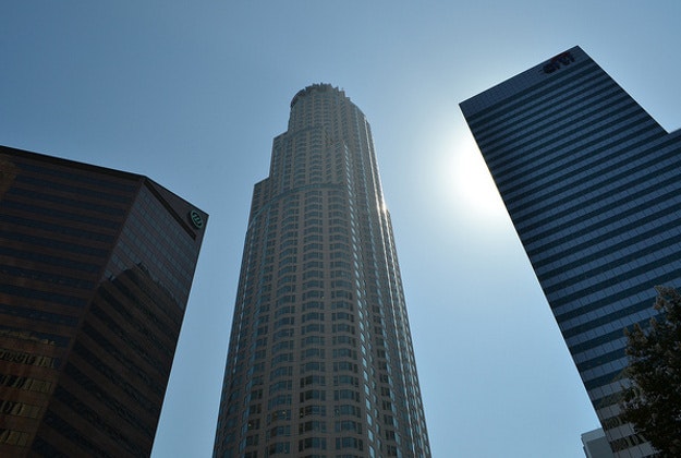 LA, tallest building, the U.S. Bank Tower.