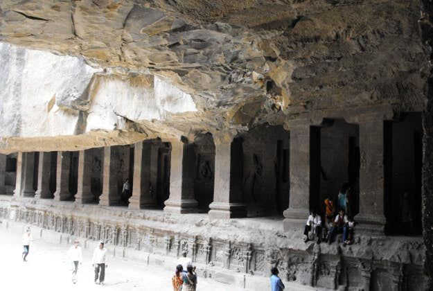 Mystery Of Longevity Of Ancient Indian Cave Paintings Revealed 1500   Ellora Caves 