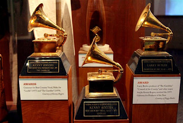 Travel News - Grammy Nashville, Prayitno Grammy Statuettes, Music Hall of Fame, Nashville, Tennessee.