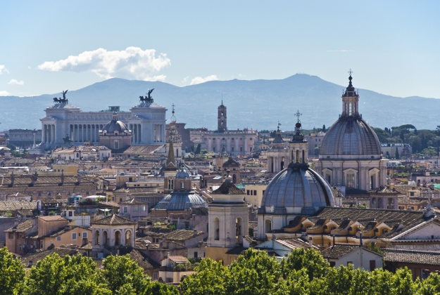 The city of Rome.