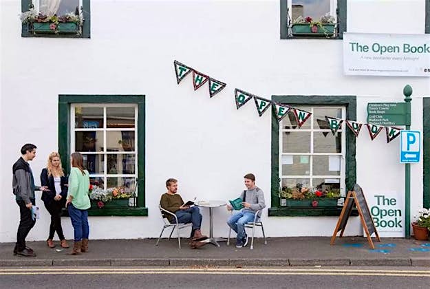 Travel News - book 1 The Open Book in Wigtown, Scotland