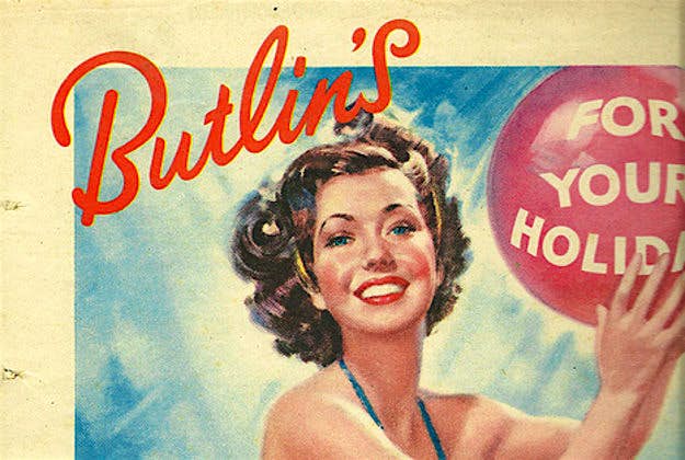 Travel News - butlins Butlin's popular poster