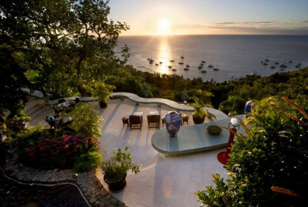 The Mandalay Estate on the island of Mustique