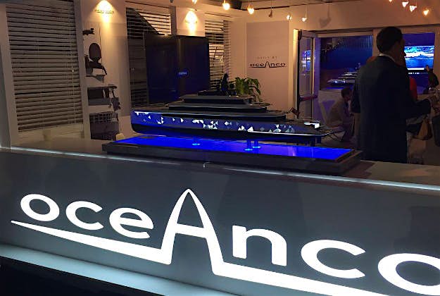 Travel News - moonstone3 The model of the Moonstone at the 2016 Dubai Boat Show.