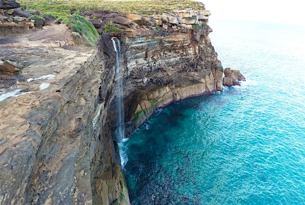 Travel News - royal1 Royal National Park in New South Wales where nearby Wedding Cake Rock is causing authorities concern as tourists fail to adhere to the danger signs