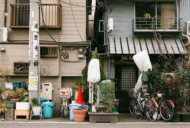 Homes in Toyko.