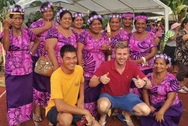 Johnny in Micronesia for International Women's Day