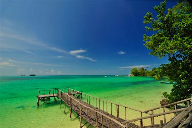 Travel News - calm beach Calm beach in Indonesia.