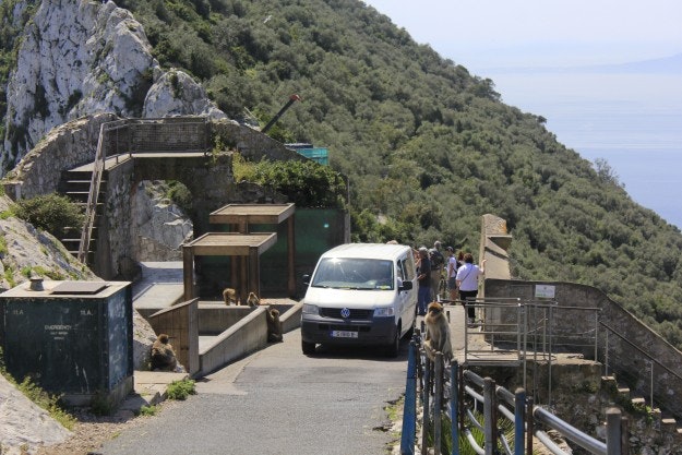 The Rock of Gibraltar is a major attraction for visitors 