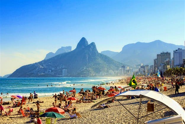 Travel News - Rio de Janeiro Ipanema Beach in Rio de Janeiro.