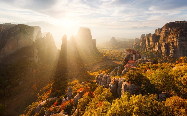 Meteora in Greece.
