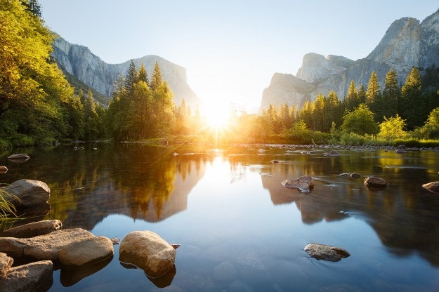Yosemite National Park in the USA.