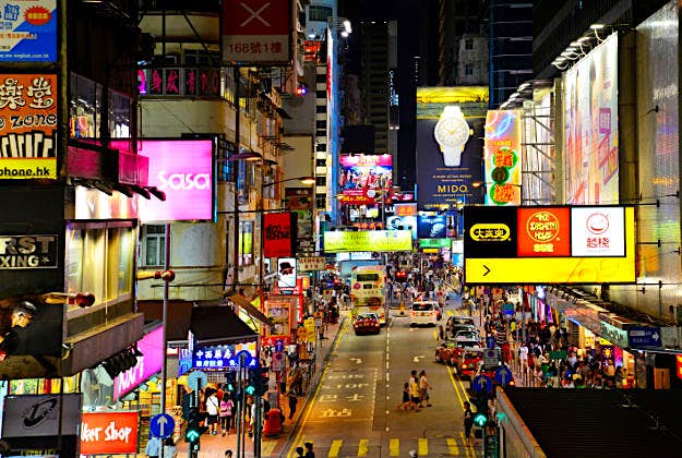 Travel News - hong-kong-neon-led Hong Kong's warm neon has often been replaced by brighter LED lights.