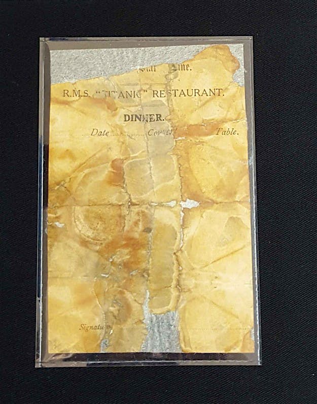 Travel News - waiter-s-pad-blank-page-5-HR Waiters from the exclusive à la carte restaurant on board would jot down lunch and dinner orders on pads such as this for the chefs to prepare in the galley.