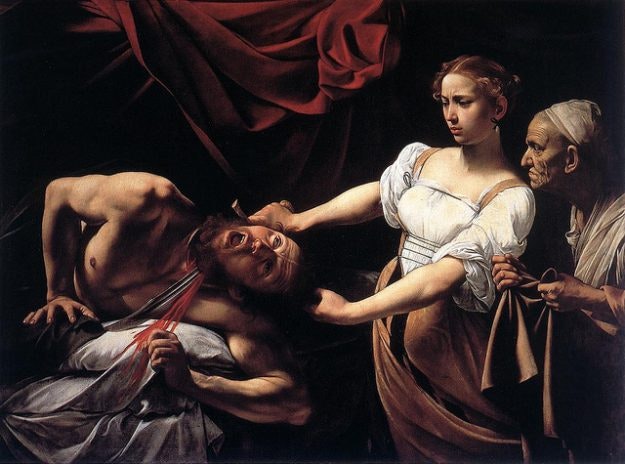 Judith beheading Holofearnes - Caravaggio