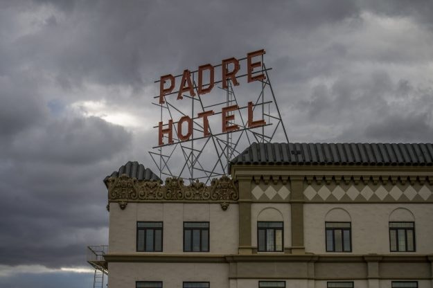 The Padre Hotel in downtown Bakersfield