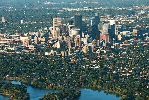Minneapolis best US city for parkland.