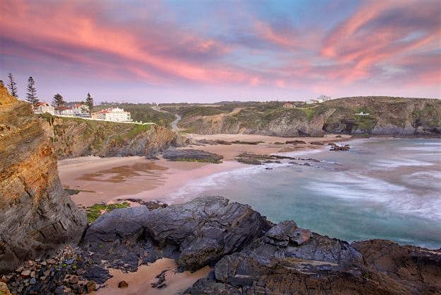 Travel News - road 2 Portugal, Algarve, Odemira, Cost in front of Zambujeira do Mar