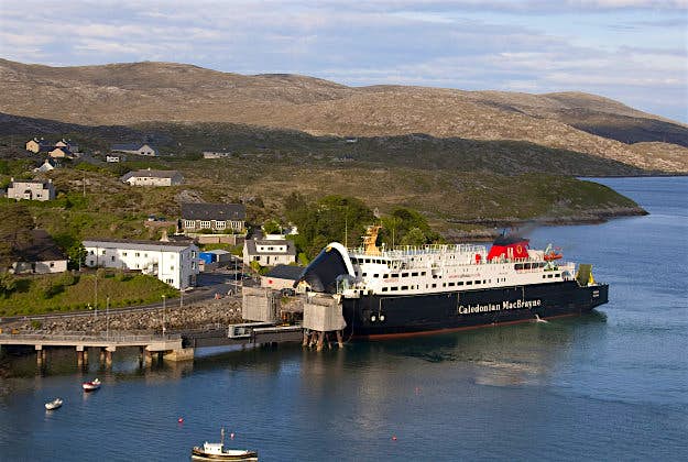 Travel News - FerryHarris Tarbert Harbour, Isle of Harris.