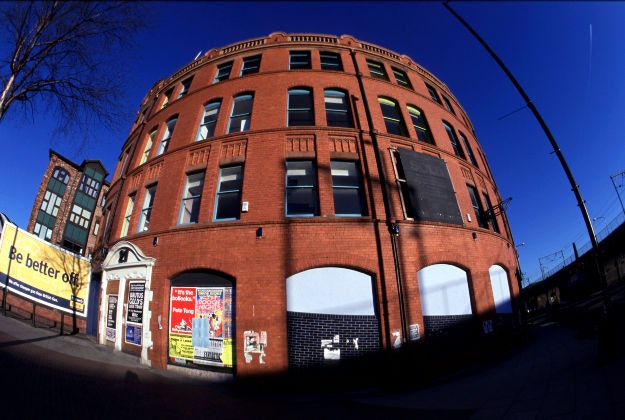 The beloved Hacienda club in January 2001 before it was demolished.