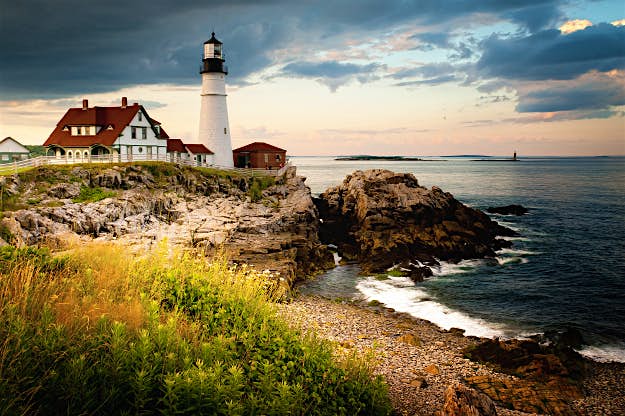 Travel News - maine Portland Head Light - Cape Elizabeth, ME., USA